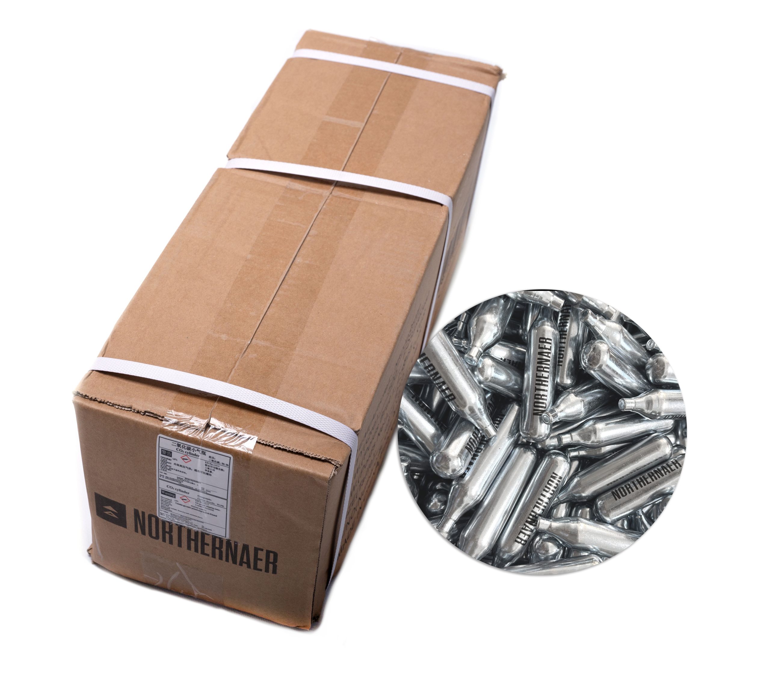 NORTHERNAER 12 GRAM CO2 CARTRIDGE 500 PACK
